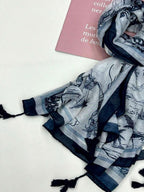 وشاح شاطئي عصري بطبعات الكشكش وذو طراز خفيف للسيدات، خفيف الوزن وقابل للتنفس، ويوفر حماية من الشمس، مناسب للنساء في المناسبات العادية العادية والسفر، وشاح شيفون جديد متنوع الألوان لملابس الشاطئ 