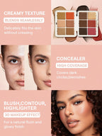 لوحة ألوان الوجه متعددة الوظائف من شيغلام "كل شيء عن ذلك الوجه"