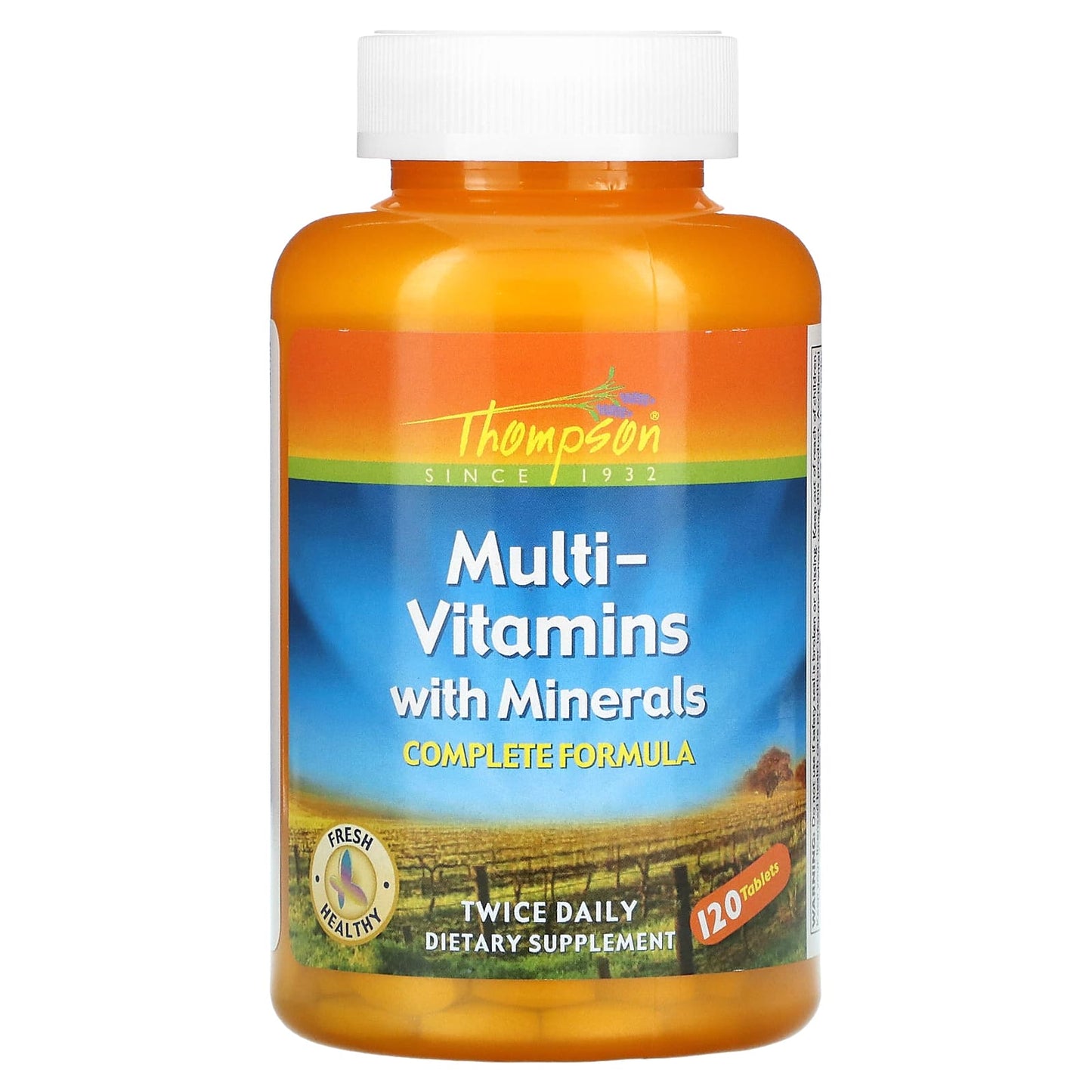 Thompson Multivitamin with Minerals 120 Tablets 