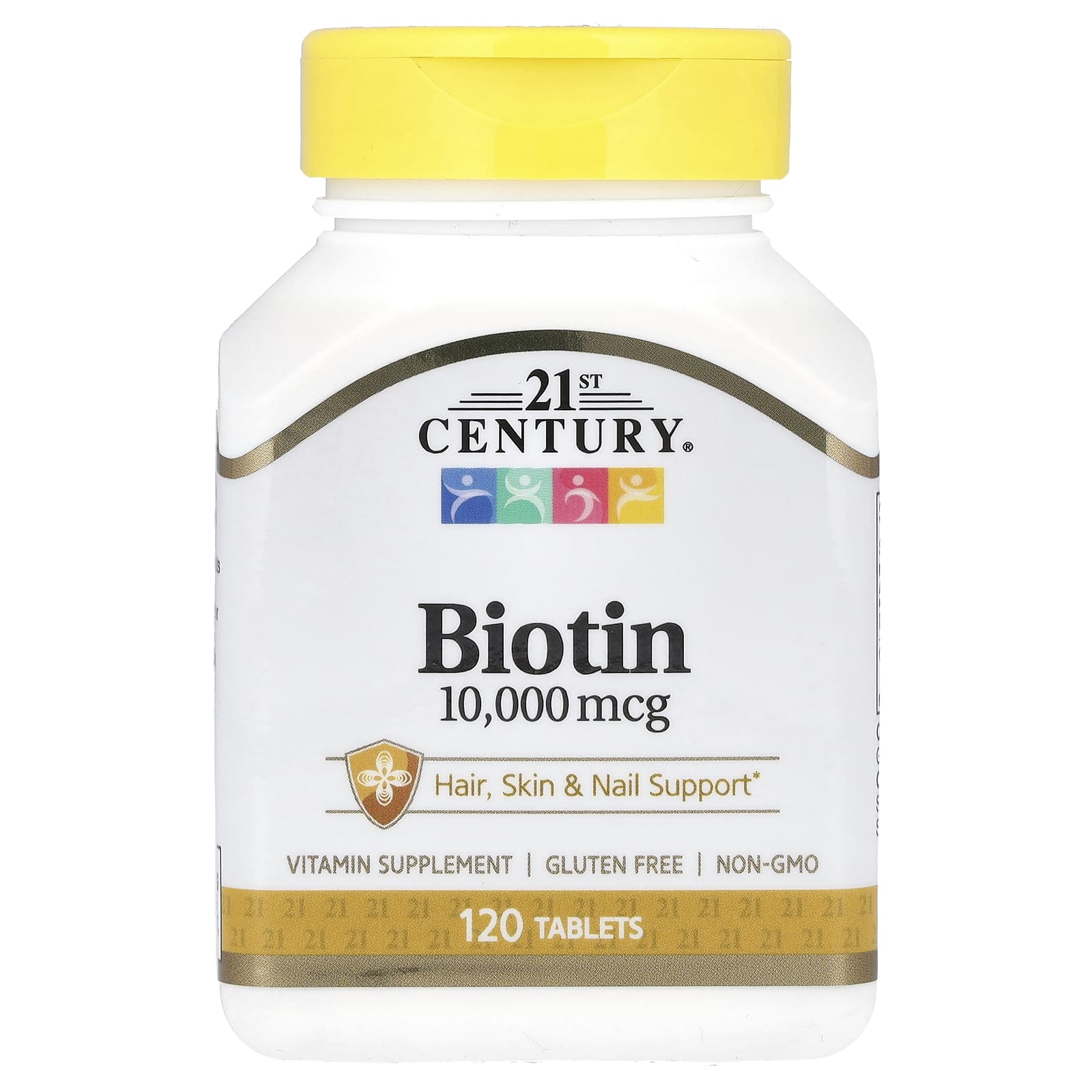 21st Century Biotin 10,000 mcg 120 Tablets
