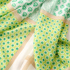 Yitao scarf quiet literary ethnic style cotton and linen feel scarf women 2022 spring and summer silk scarf travel thin shawl