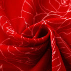 حجاب نسائي أنيق من القطن مطبوع عليه زهور سوداء مع هامش من الترتر، وشاح رأس قطني لامع من الترتر للنساء المسلمات