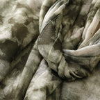 Newest Styles Lightweight Soft Ombre Color Block Printed Girls Shawls Gradient Wraps Viscose Cotton Feeling Scarf With Tassels
